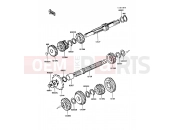 KAWASAKI KE100 (KE100-B09) Transmission