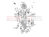 KAWASAKI KE100 (KE100-B09) Crankcase