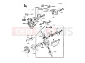 KAWASAKI KE100 (KE100-B09) Oil Pump