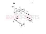 KAWASAKI KE100 (KE100-B09) Brake Pedal