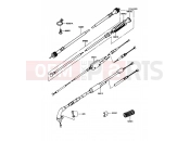 KAWASAKI KE100 (KE100-B09) Cable