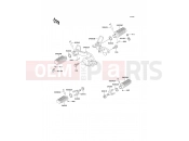 KAWASAKI 1992 Footrests