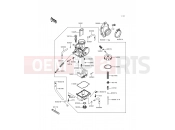 Carburetor - Kawasaki KDX200 (KDX200-E6) 1994