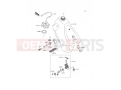 Fuel Tank - Kawasaki KDX200 (KDX200-E6) 1994