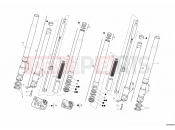 DUCATI 2007 Monster 695 FRONT FORK » FRONT SUSPENSION