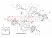 DUCATI 2007 Monster 695 WHEELS » FRONT WHEEL