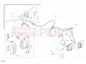 DUCATI 2007 Monster 695 FRONT BRAKE SYSTEM » BRAKING SYSTEM
