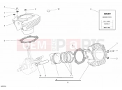 DUCATI 2007 Monster 695 CYLINDER - PISTON » ENGINE CASE