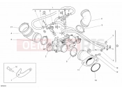 DUCATI 2007 Monster 695 THROTTLE BODY » INTAKE, CARBURETTOR