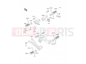 KAWASAKI 2003 Footrests