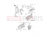 KAWASAKI 2008 Radiator