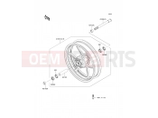 KAWASAKI 2008 Front Hub