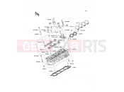 KAWASAKI 1400GTR (ZG1400A9F) Cylinder Head