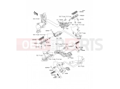 KAWASAKI 1400GTR (ZG1400A9F) Footrests