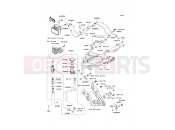 KAWASAKI 1400GTR (ZG1400A9F) Rear Master Cylinder
