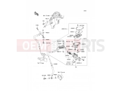 KAWASAKI 1400GTR (ZG1400A9F) Clutch Master Cylinder