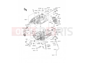 Crankcase(-ER650AE057323) - Kawasaki VERSYS (KLE650B9F) 2009