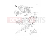 Oil Pump - Kawasaki VERSYS (KLE650B9F) 2009