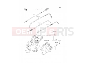 Cables - Kawasaki VERSYS (KLE650B9F) 2009