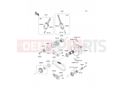 Crankshaft - Kawasaki VN2000 CLASSIC (VN2000H9F) 2009