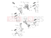 KAWASAKI 2017 Footrests