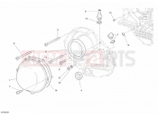 DUCATI 2007 Superbike 999 S AMA Replica CLUTCH COVER, OUTER » CLUTCH
