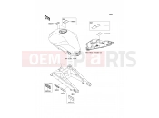 Labels - Kawasaki ER-6f (EX650CBF) 2011