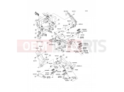 KAWASAKI 2011 Footrests