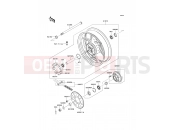 KAWASAKI 2011 Rear Hub