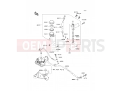 KAWASAKI 2011 Rear Master Cylinder