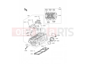 KAWASAKI VERSYS ABS (KLE650DBF) Cylinder Head
