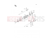 KAWASAKI VERSYS ABS (KLE650DBF) Gear Change Drum/Shift Fork(s)