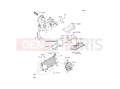 KAWASAKI VERSYS ABS (KLE650DBF) Radiator