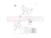 KAWASAKI VERSYS ABS (KLE650DBF) Front Fender(s)