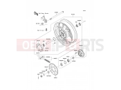 KAWASAKI VERSYS ABS (KLE650DBF) Rear Hub