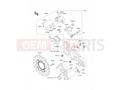 KAWASAKI VERSYS ABS (KLE650DBF) Rear Brake