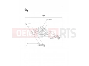 KAWASAKI VERSYS ABS (KLE650DBF) Accessory(Top Case Stay)