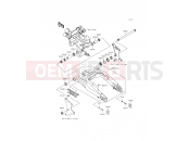 KAWASAKI ER-6f (EX650ECF) Swingarm