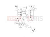 KAWASAKI ER-6f (EX650ECF) Rear Master Cylinder