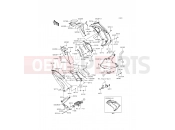 KAWASAKI ER-6f (EX650ECF) Cowling Lowers