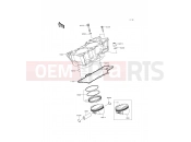 Cylinder/Piston(s) - Kawasaki ER-6n ABS (ER650FCF) 2012