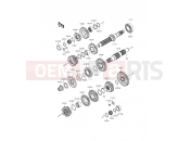 Transmission - Kawasaki ER-6n ABS (ER650FCF) 2012