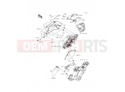 Cowling - Kawasaki ER-6n ABS (ER650FCF) 2012