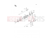 KAWASAKI 2012 Gear Change Drum/Shift Fork(s)