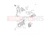KAWASAKI 2012 Radiator