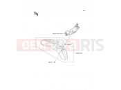 KAWASAKI D-TRACKER 125 (KLX125DDF) Front Fender(s)