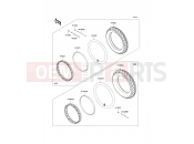 KAWASAKI D-TRACKER 125 (KLX125DDF) Tires