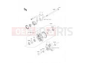 KAWASAKI D-TRACKER 125 (KLX125DDF) Front Hub
