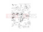 KAWASAKI D-TRACKER 125 (KLX125DDF) Side Covers/Chain Cover
