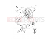 KAWASAKI 2013 Rear Hub